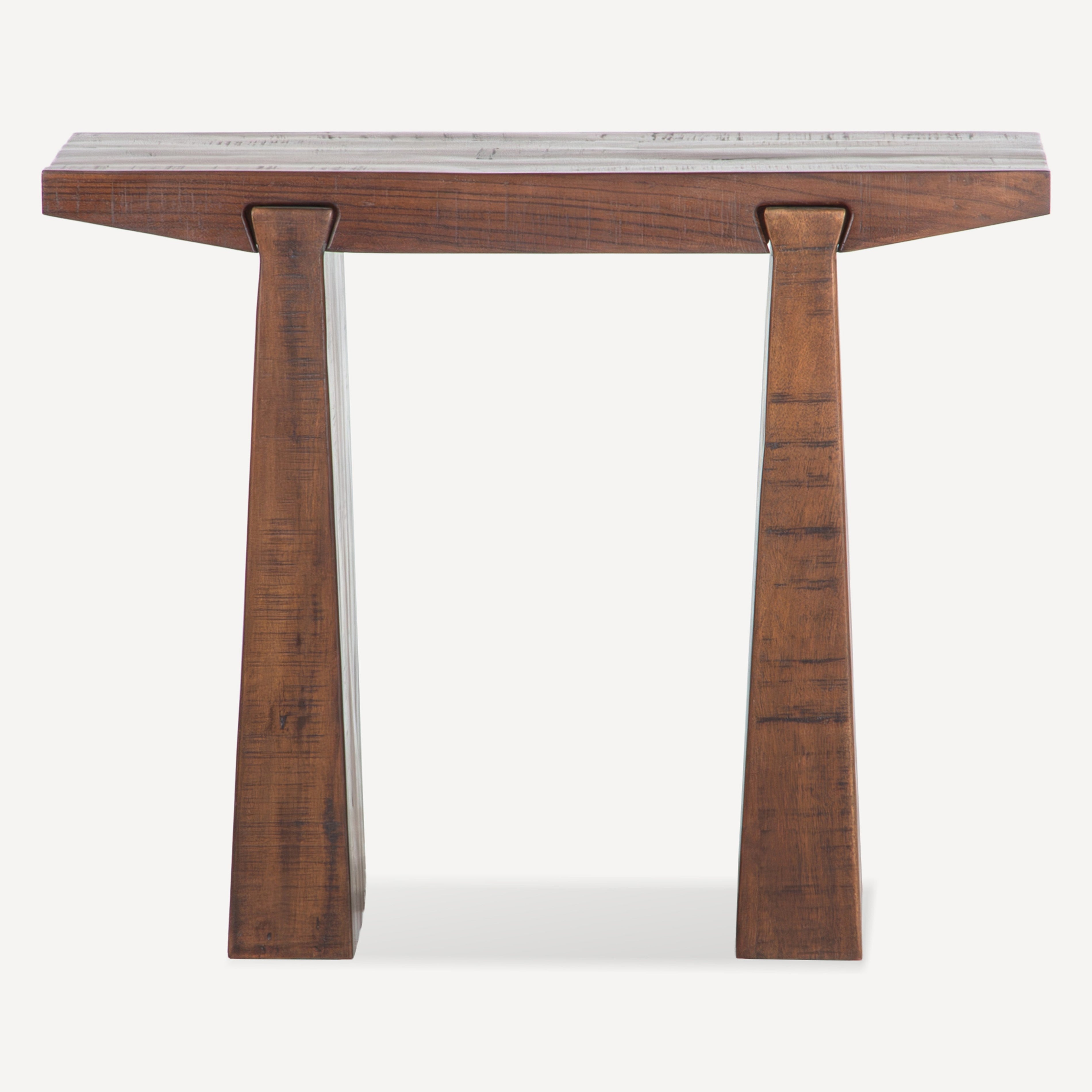 Keystone Reclaimed Wood Side Table - Rustic