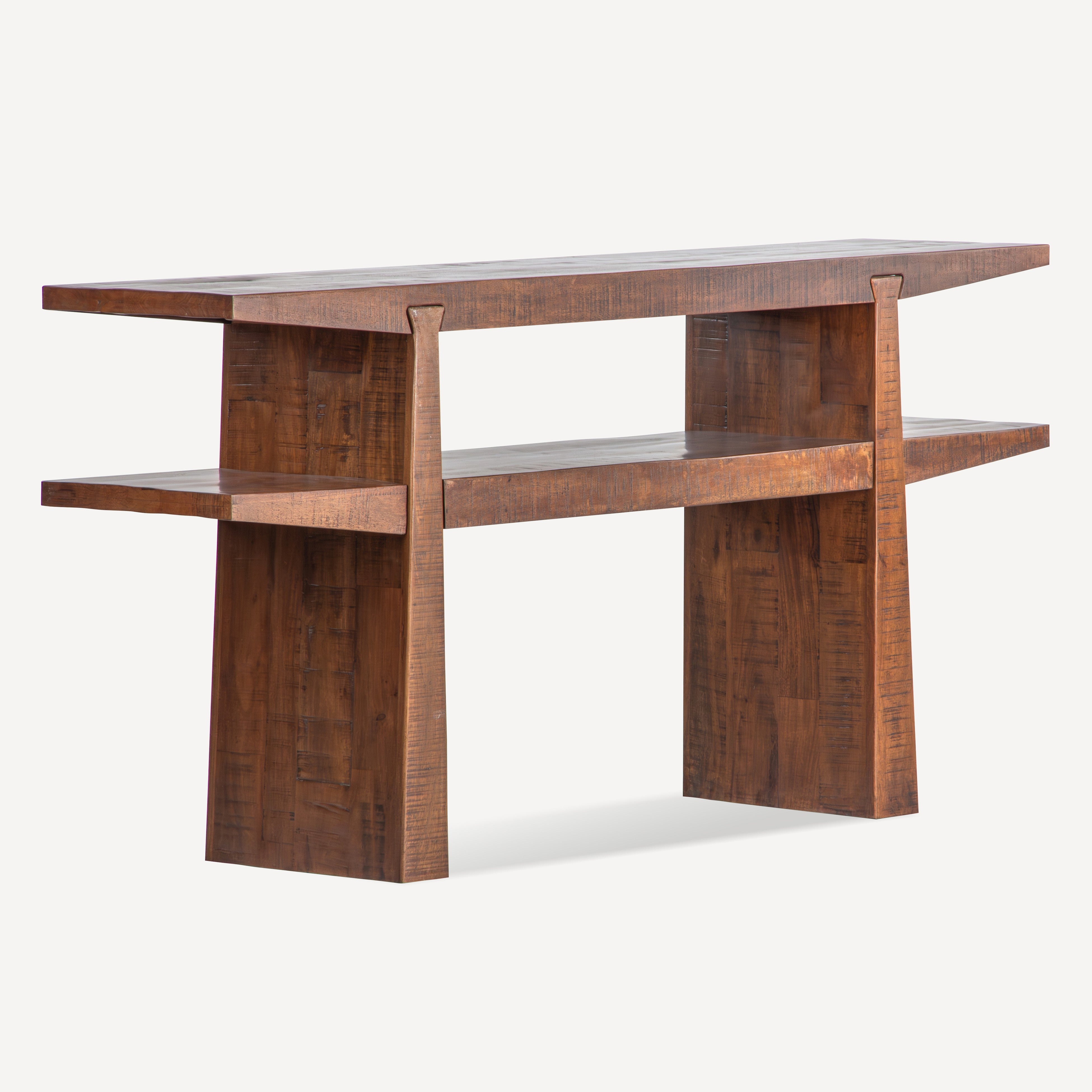 Keystone Reclaimed Wood Console - Rustic